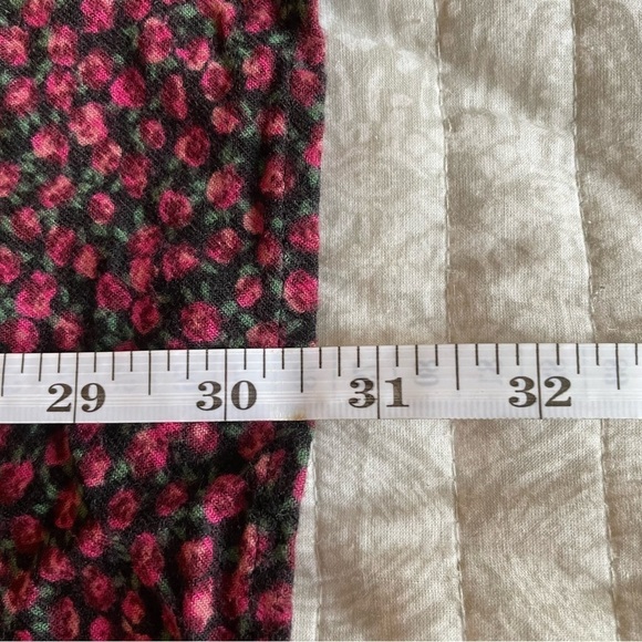 Wild Fable Purple Black Floral Spaghetti Strap Mini Dress Extra Small - Picture 11 of 11